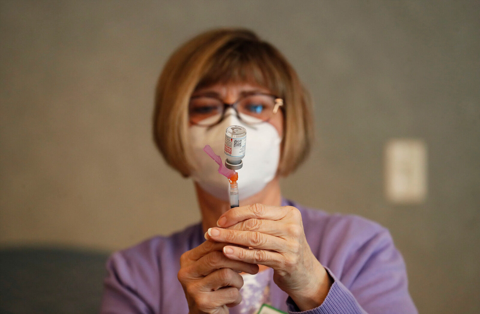 Drawing the vaccine